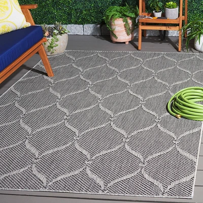 SAFAVIEH Beach House Rosheen Geometric Indoor/Outdoor Area Rug