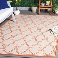 SAFAVIEH Beach House Faith Geometric Indoor/Outdoor Area Rug