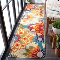 SAFAVIEH Cabana Quincy Floral Outdoor Area Rug