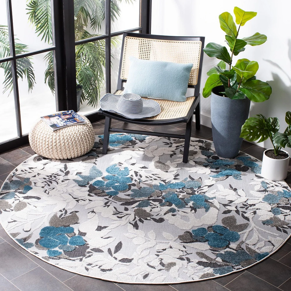 SAFAVIEH Cabana Janella Floral Indoor/Outdoor Area Rug