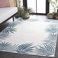 SAFAVIEH Beach House Cherlyn  Botanical Indoor/Outdoor Area Rug