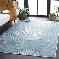 SAFAVIEH Beach House Declan Botanical Indoor/Outdoor Area Rug