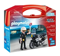 Playmobil City Action Police Carry Case Playset