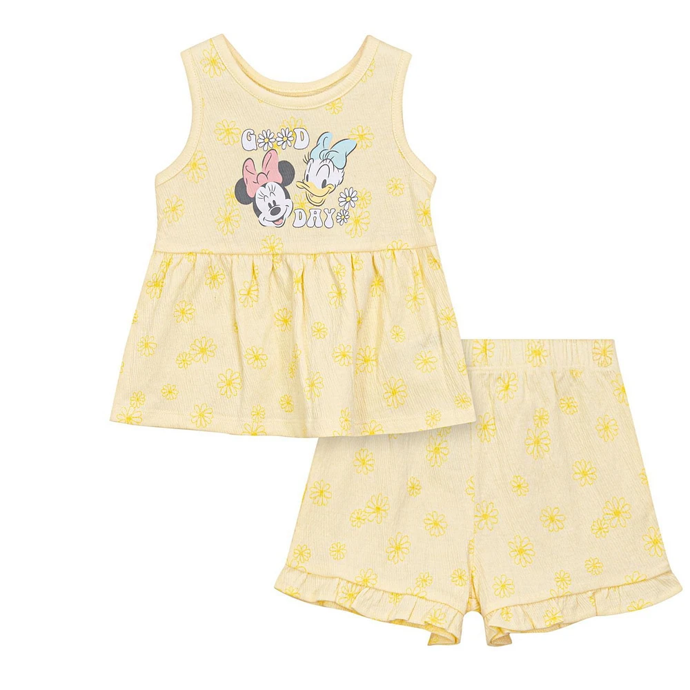 Disney Minnie Mouse Shorts Set, Sizes: 0/3M - 18/24M