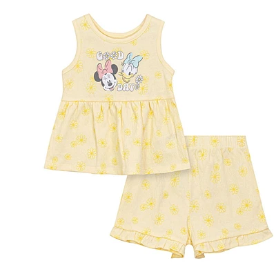 Disney Minnie Mouse Shorts Set, Sizes: 0/3M - 18/24M