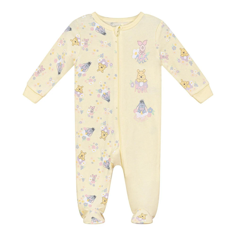 Disney Winnie The Pooh Sleeper, Sizes: 0/3M - 18/24M