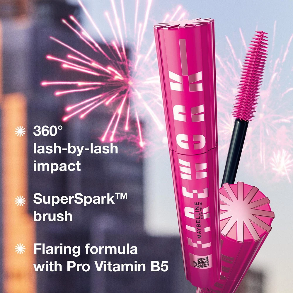 Lash Sensational Firework Mascara, Volume 360 Flare Impact, Volumizing Mascara