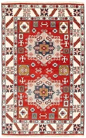 ECARPETGALLERY 100% Wool Traditional Indoor Area Rug for Entrance, Bedroom, Living Room and Dining Room