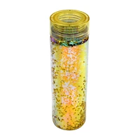 Mainstays Plastic Doublewall Water Bottle Yellow