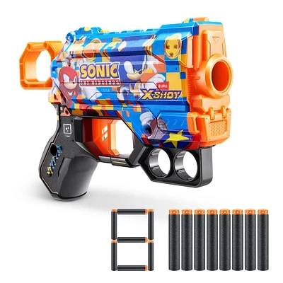 XSHOT SKINS MENACE Sonic The Hedgehog Blaster (RACE TEAM)