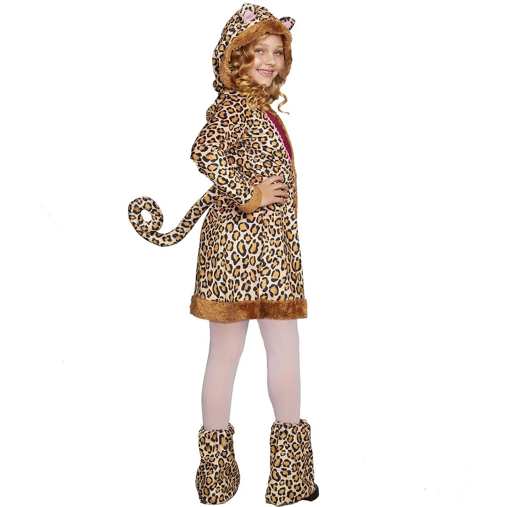 Girls Cheetah Cutie Medium Halloween Costume