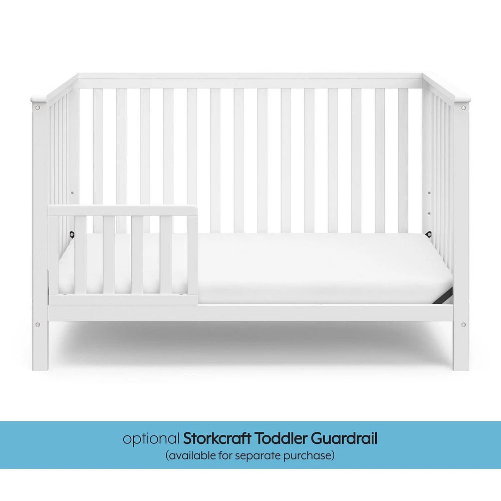 Storkcraft Hillcrest 4-in-1 Convertible Crib