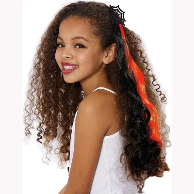 Girls Way To Celebrate Spiderweb Clip-In Hair Extension