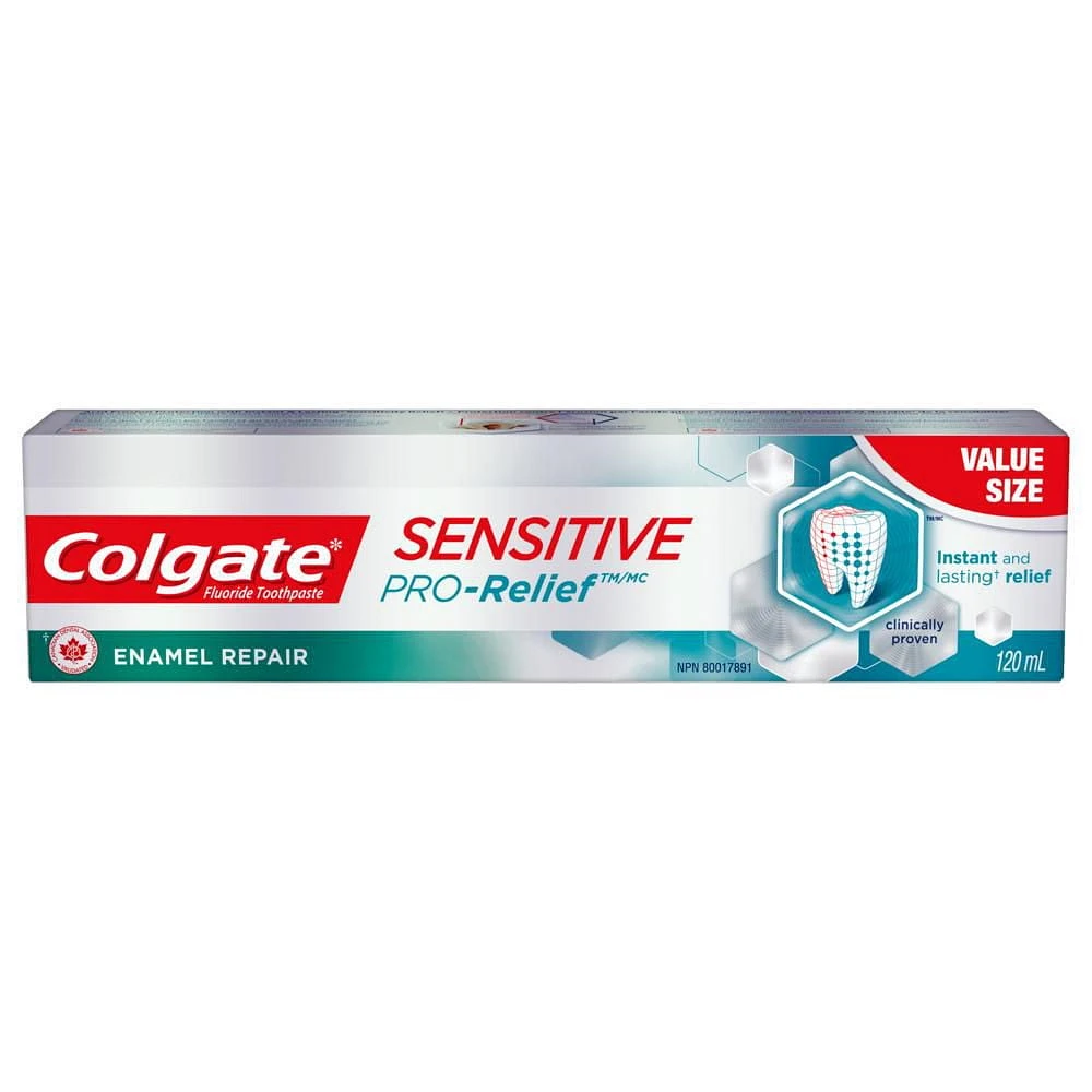 Colgate Sensitive Pro-Relief Enamel Repair Toothpaste, 120 mL