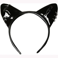 Adult Way To Celebrate Punk Rock Kitty Ears Headband Halloween Accessory