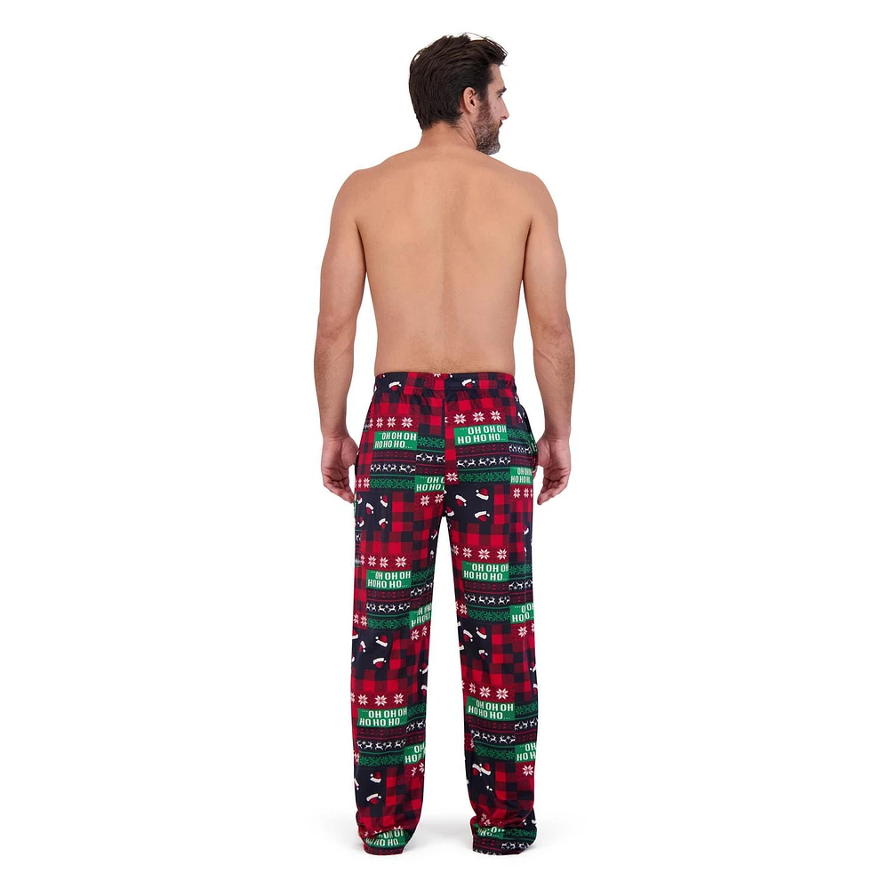 Co(Z) Men's Sleepwear Fleece Lounge Pajama Pant