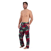 Co(Z) Men's Sleepwear Fleece Lounge Pajama Pant