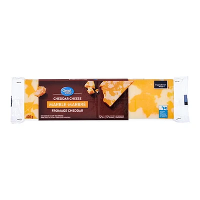 Fromage cheddar marbré Great Value 400 g