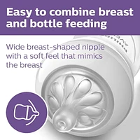Philips Avent Natural Response Nipple Flow 1, 2 pack, SCY961/02, FLow 1 2 pk