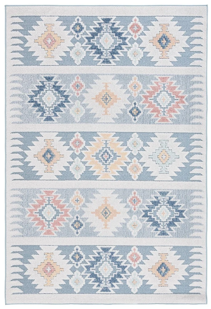 SAFAVIEH Sarasota Giovanni Aztec Indoor/Outdoor Area Rug