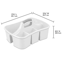 Sterilite Divided Ultra™ Caddy White, Ultra