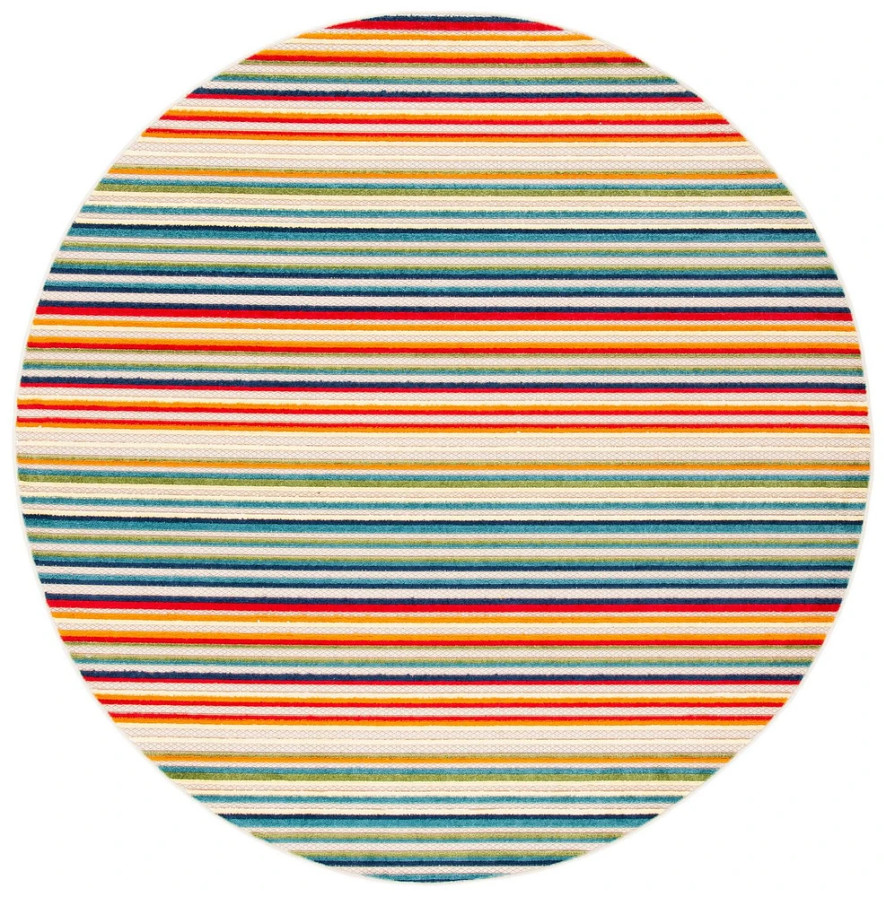 SAFAVIEH Cabana Siomha Striped Outdoor Area Rug