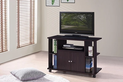 K-LIVING Alex MDF TV Cabinet in Walnut Finish (for 22" to 29" TV)