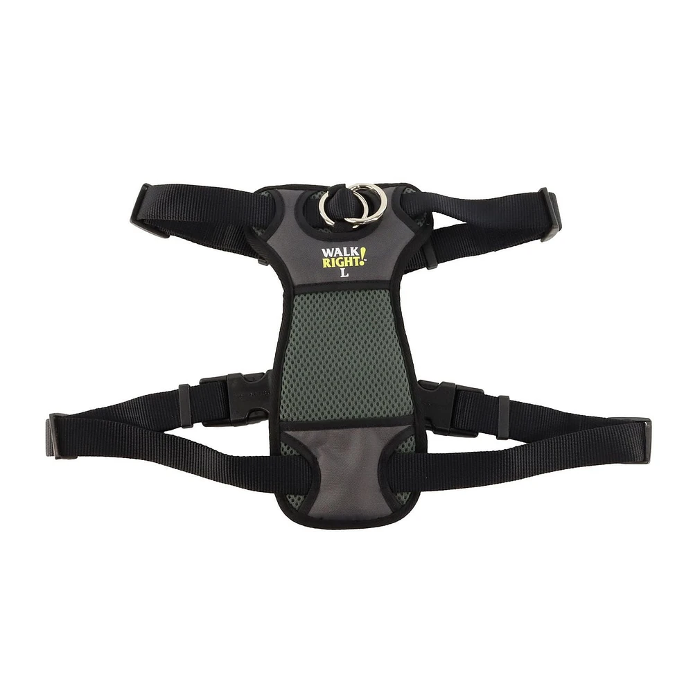 Coastal Pet Products Small Black Walk Right! Front-Connect Padded Dog Harness, Small Dog Harness