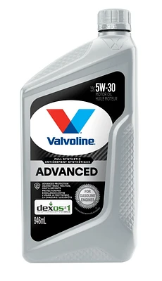 Valvoline Advanced Full Synthetic 5W30 Motor Oil, Easy Pour – 946ML