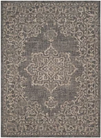 SAFAVIEH Courtyard Clodagh Medallion Indoor/Outdoor Area Rug