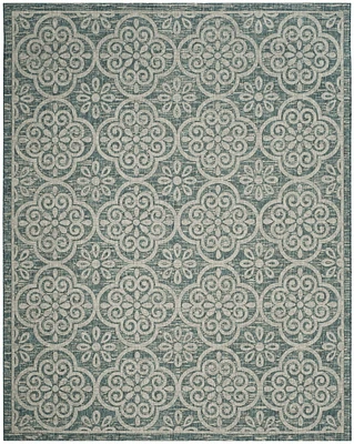 SAFAVIEH Courtyard Daniel Geometric Indoor/Outdoor Area Rug