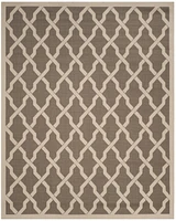 SAFAVIEH Courtyard Aline Geometric Indoor/Outdoor Area Rug