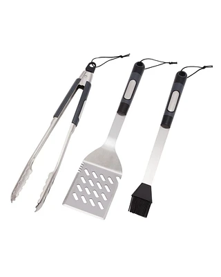 Cuisinart Ensemble d'outils barbecue en acier inoxydable 3 pièces