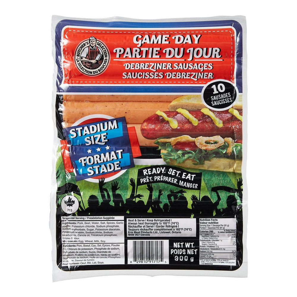 Saucisses Debreziner Partie Du Jour