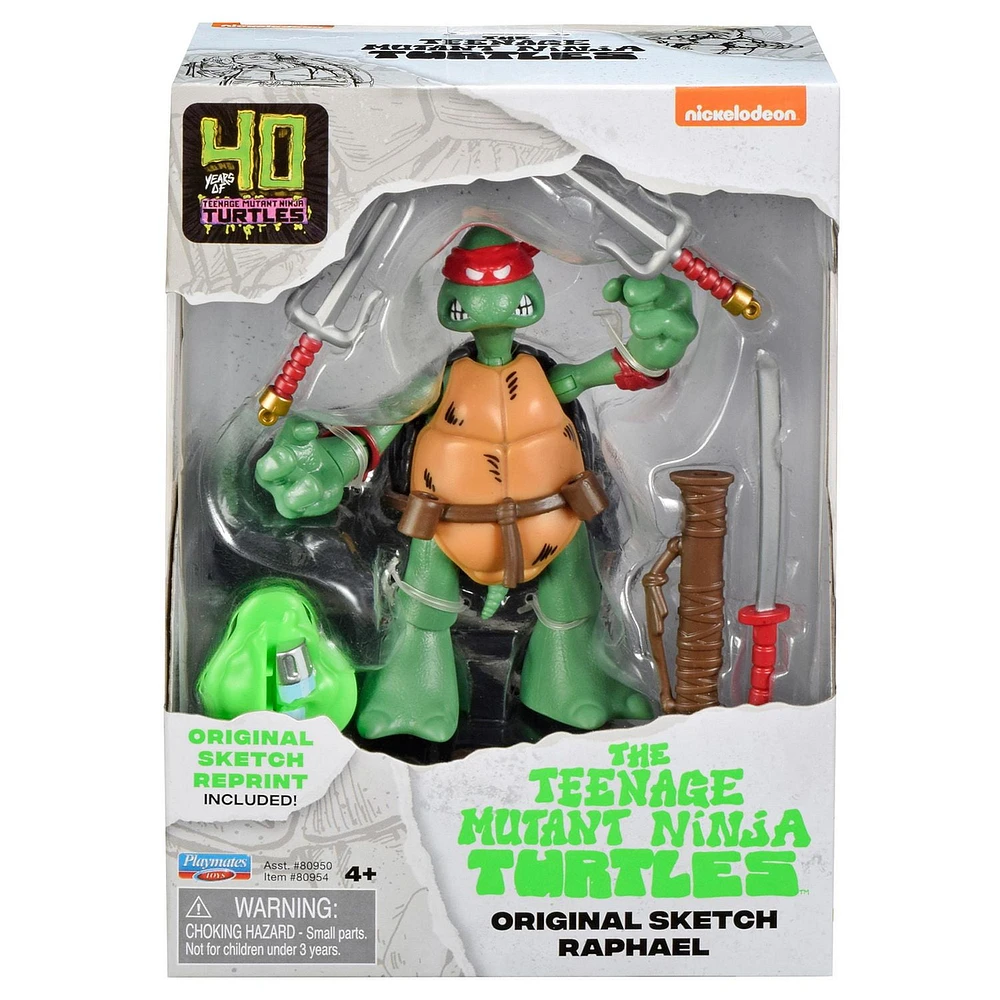 TMNT Oiginal Sketch Figure Set