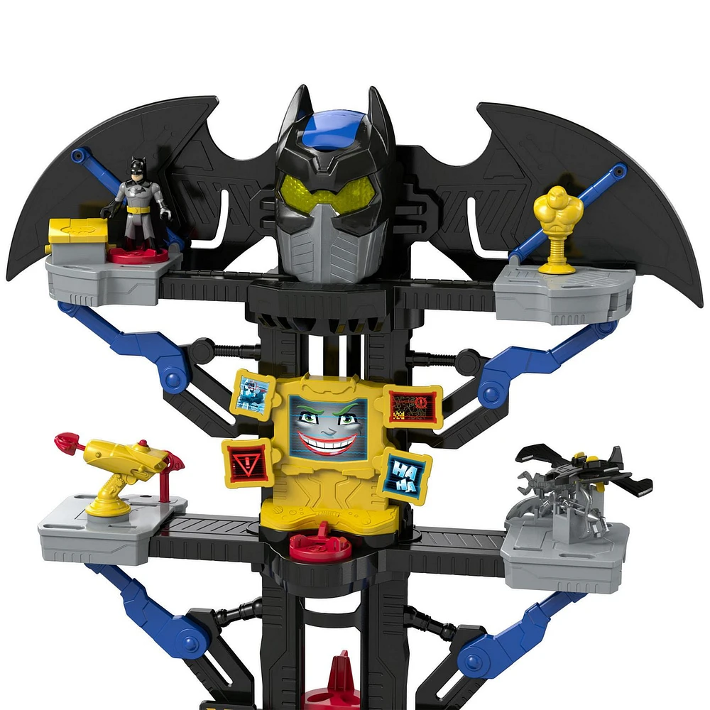 Imaginext DC Super Friends Transforming Batcave Batman Playset with Figures