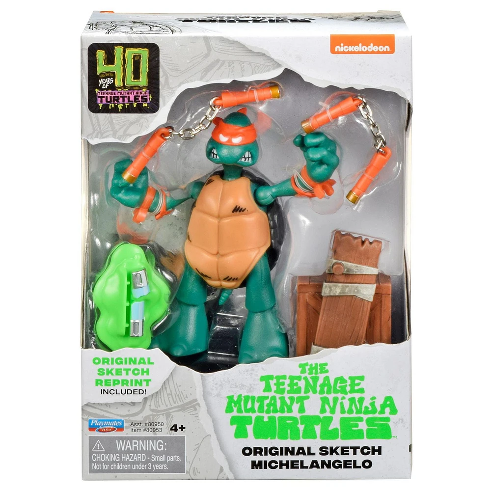 TMNT Oiginal Sketch Figure Set