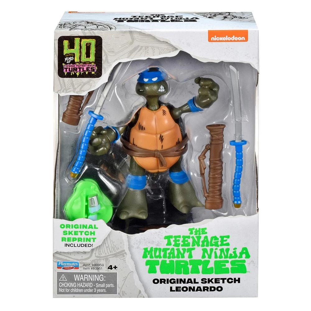 TMNT Oiginal Sketch Figure Set