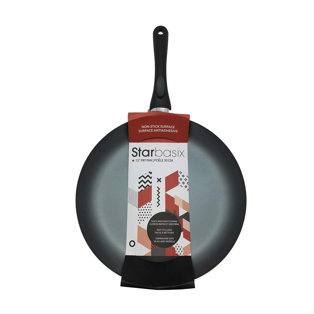 Starbasix 12" Non-Stick Fry Pan, Made of aluminum