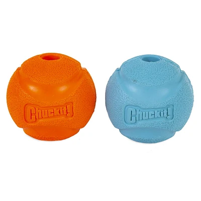 Chuckit! Medium 2 Pack Fetch Ball Dog Toy, 2.5", 2 Pack Ball Toy
