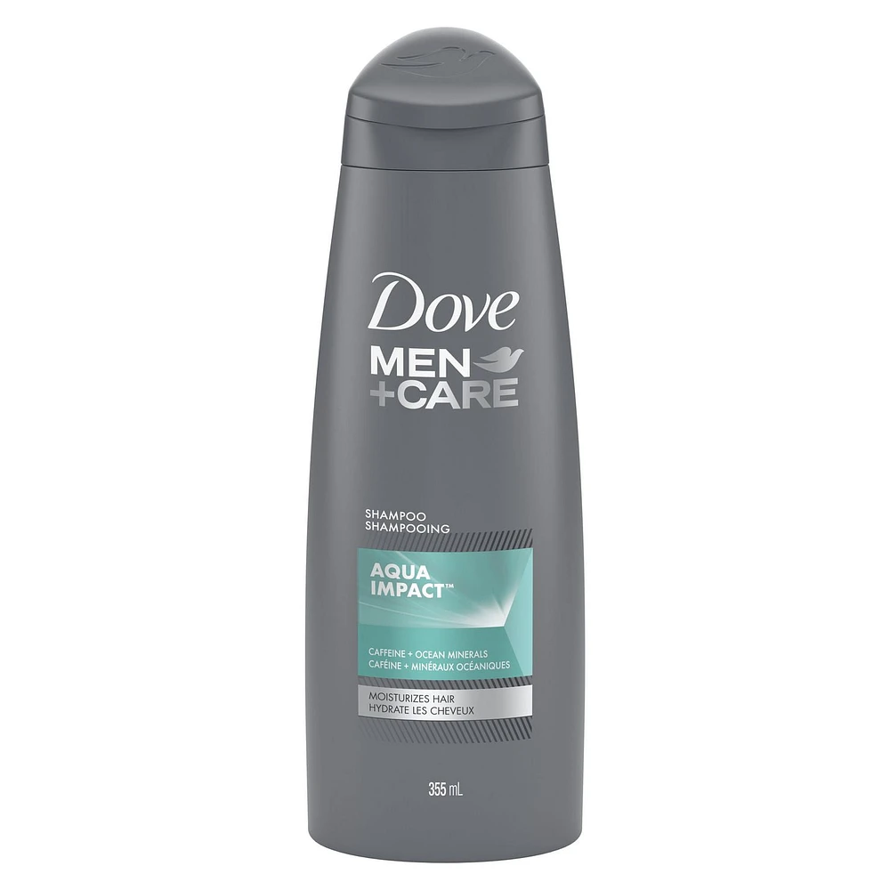 Dove Men Care Aqua Impact Shampoo, 355 ML Shampoo