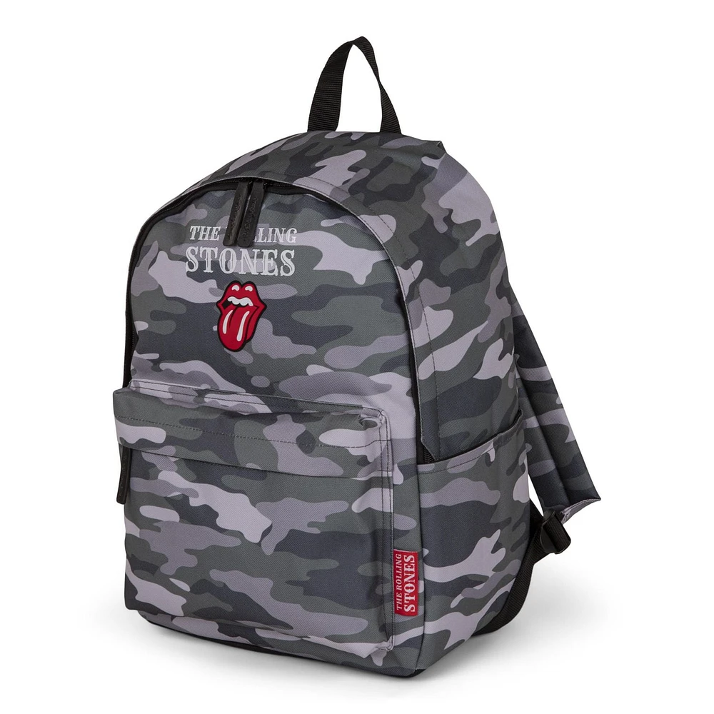 Rolling Stones - 4 pieces set Carry-on Set, Carry-on with Backpack and 2 foldable totes