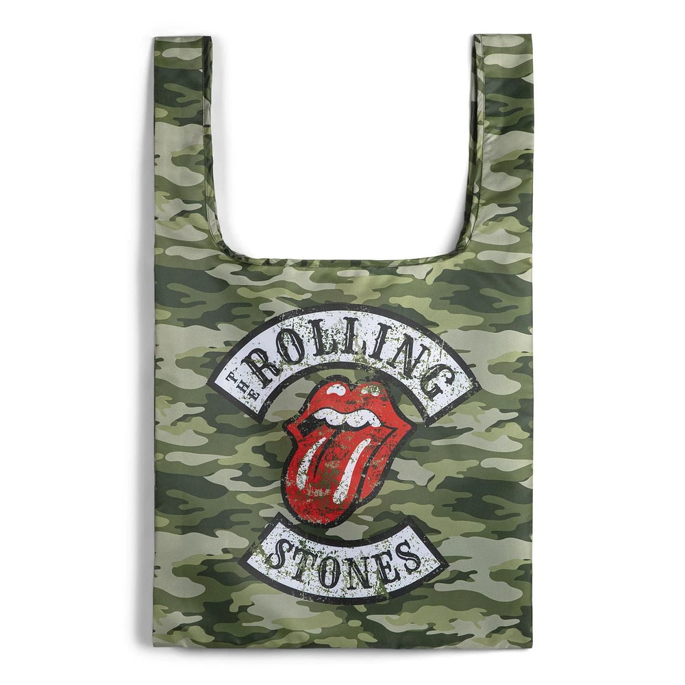 Rolling Stones - 4 pieces set Carry-on Set, Carry-on with Backpack and 2 foldable totes