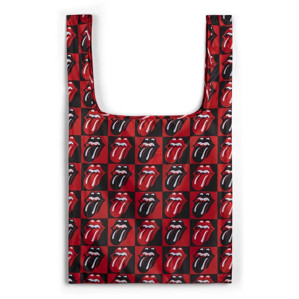 Rolling Stones - 4 pieces set Carry-on Set, Carry-on with Backpack and 2 foldable totes