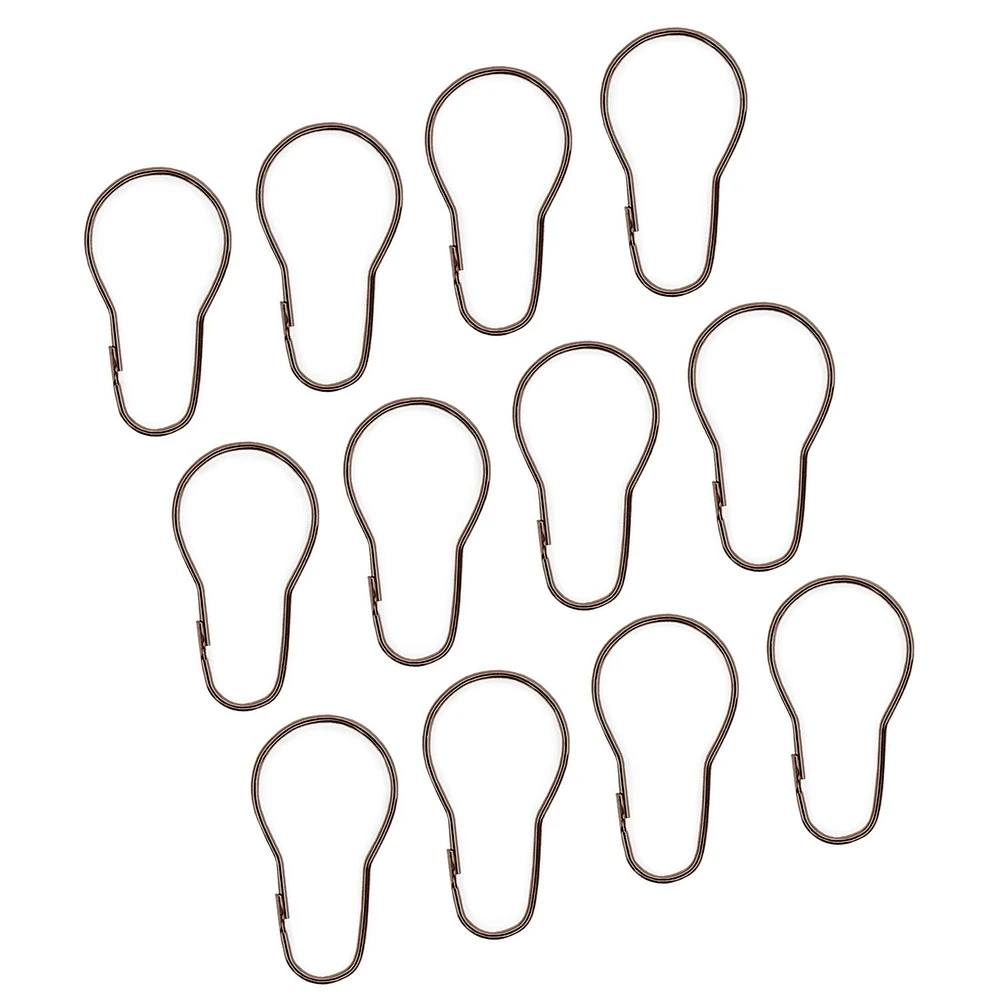 Mainstays Wire Shower Hooks, Set of shower hooks