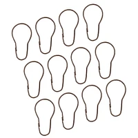 Mainstays Wire Shower Hooks, Set of shower hooks