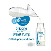 Tire-lait une pièce en silicone Dr. Brown's