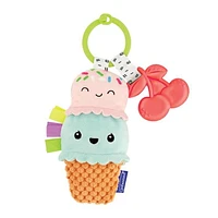 Infantino Plushy Pal and Teether Ice Cream