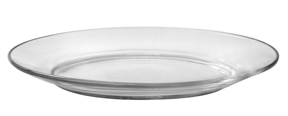 Duralex Lys Clear Glass Dessert Plate 19 cm Set of 6