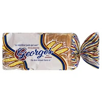 Georges thick sliced bread, White bread thick sliced 570 gr